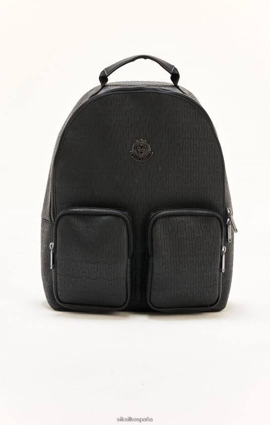 bolsa es SikSilk x unisexo mochila messi negra de pu con la marca 4NP28R618
