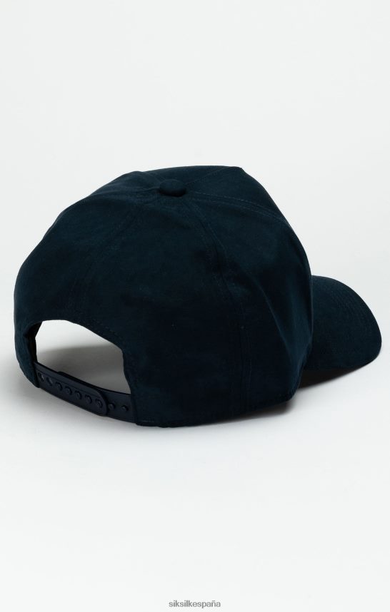accesorio es SikSilk unisexo gorra trucker con escudo azul marino 4NP28R235