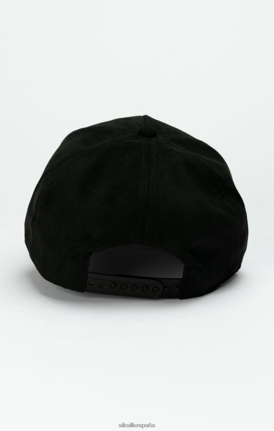 accesorio es SikSilk unisexo gorra trucker con escudo negro 4NP28R226