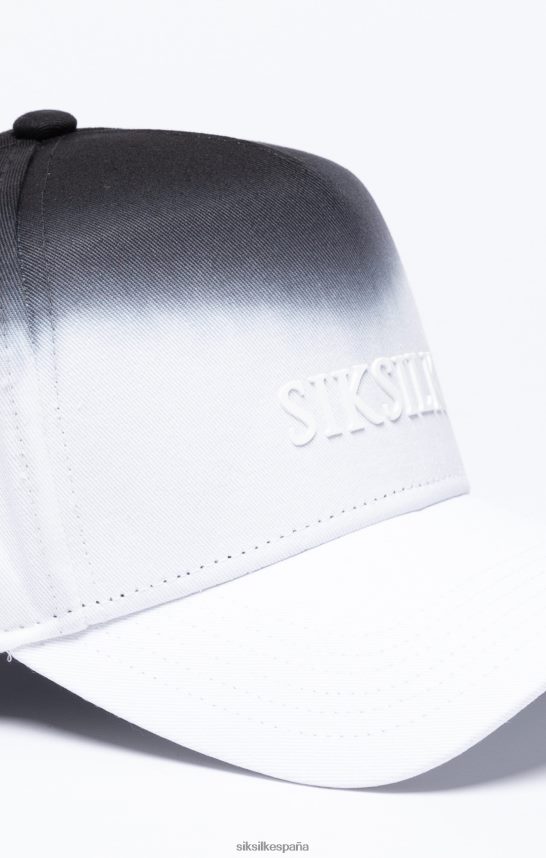 accesorio es SikSilk unisexo gorra trucker de algodón desteñido negro 4NP28R246