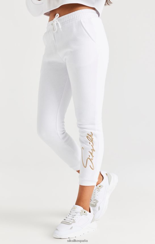 vestir es SikSilk chicas jogger blanco característico 4NP28R347