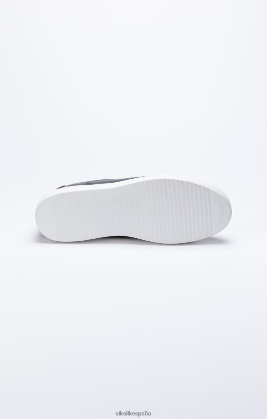 calzado es SikSilk hombres Zapatilla clásica negra con anillas en D de metal. 4NP28R10