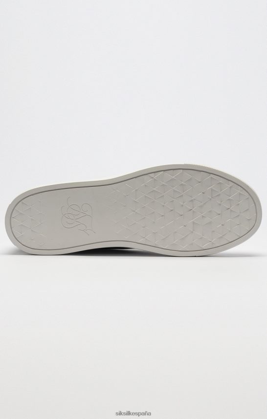 calzado es SikSilk hombres efecto piel de serpiente Kirkie blanco 4NP28R16