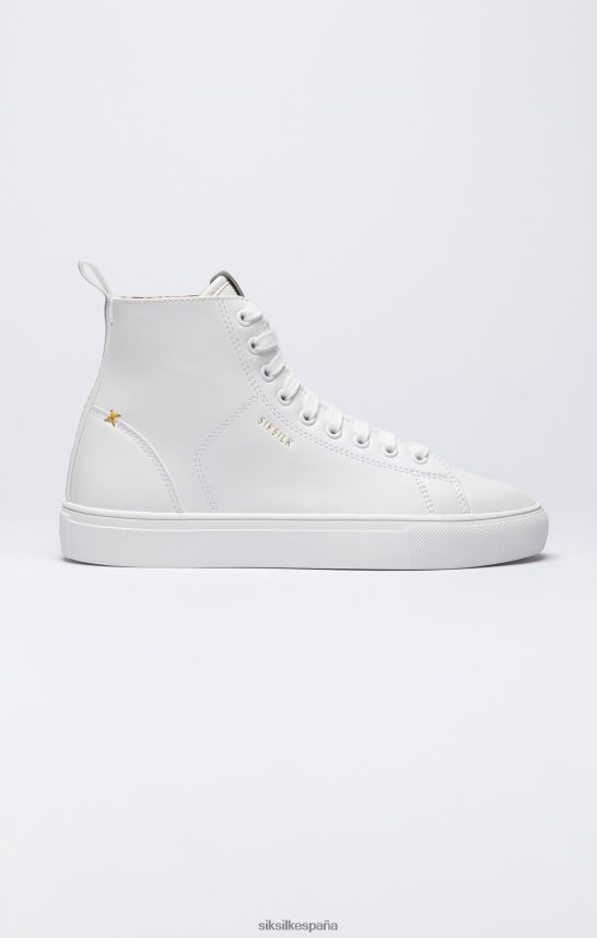 calzado es SikSilk hombres zapatillas altas clásicas blancas 4NP28R19