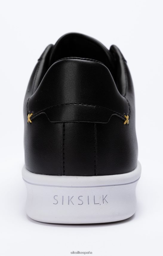 calzado es SikSilk hombres zapatillas casual bajas negras 4NP28R17
