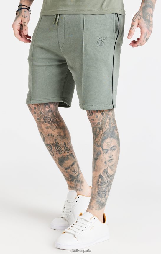 vestir es SikSilk hombres pantalón corto caqui elegante 4NP28R612