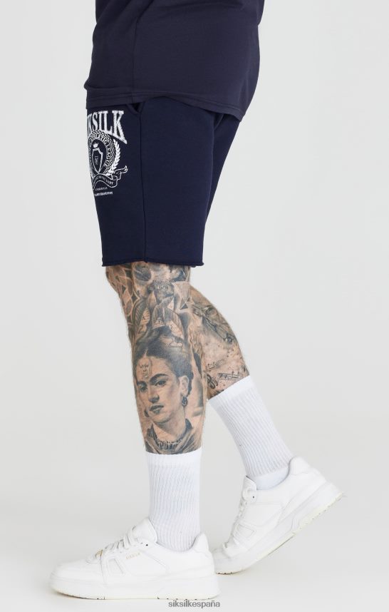 vestir es SikSilk hombres vuelo azul marino corto 4NP28R592