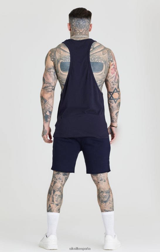 vestir es SikSilk hombres vuelo azul marino corto 4NP28R592