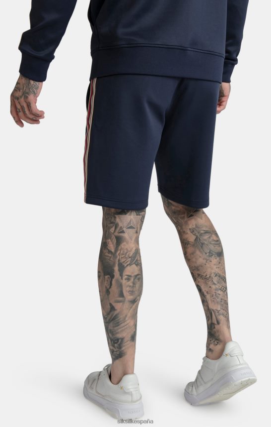 vestir es SikSilk x hombres pantalón corto messi azul marino holgado 4NP28R603