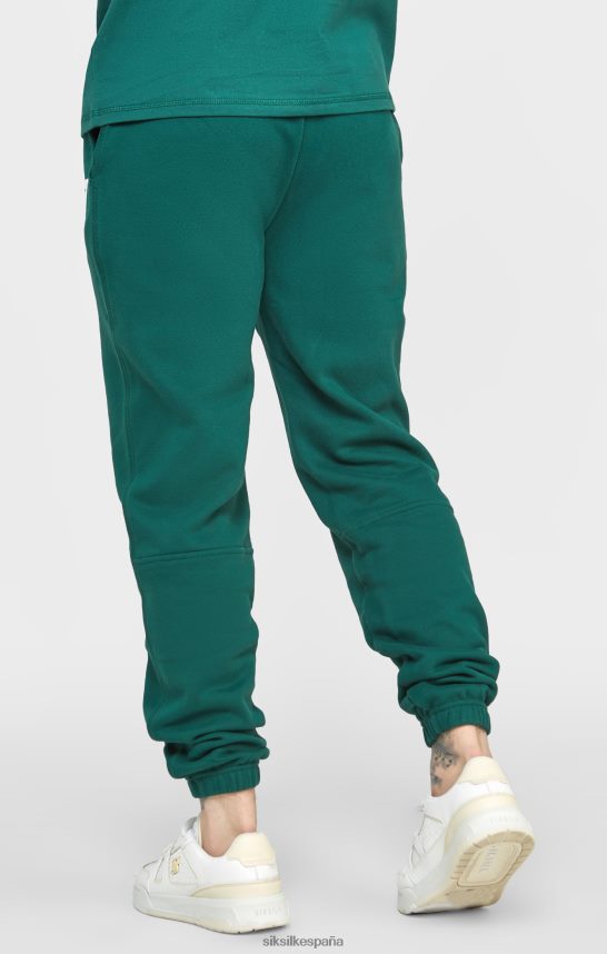 vestir es SikSilk hombres jogger relajado verde 4NP28R541