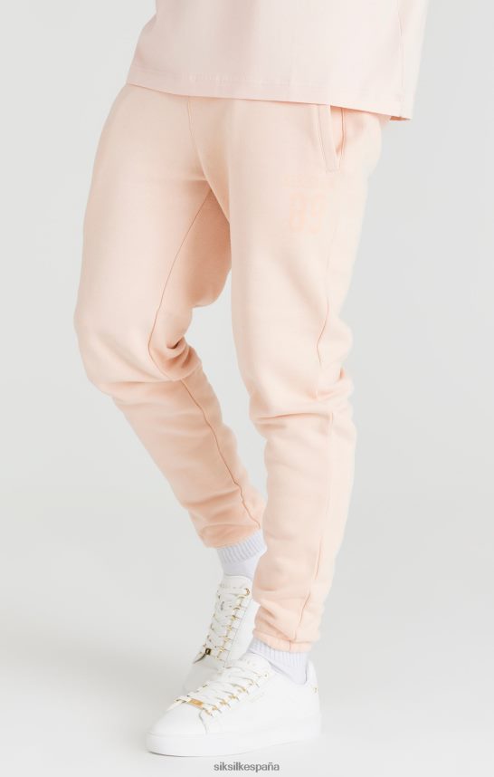 vestir es SikSilk hombres jogger rosa con puños holgados 4NP28R534