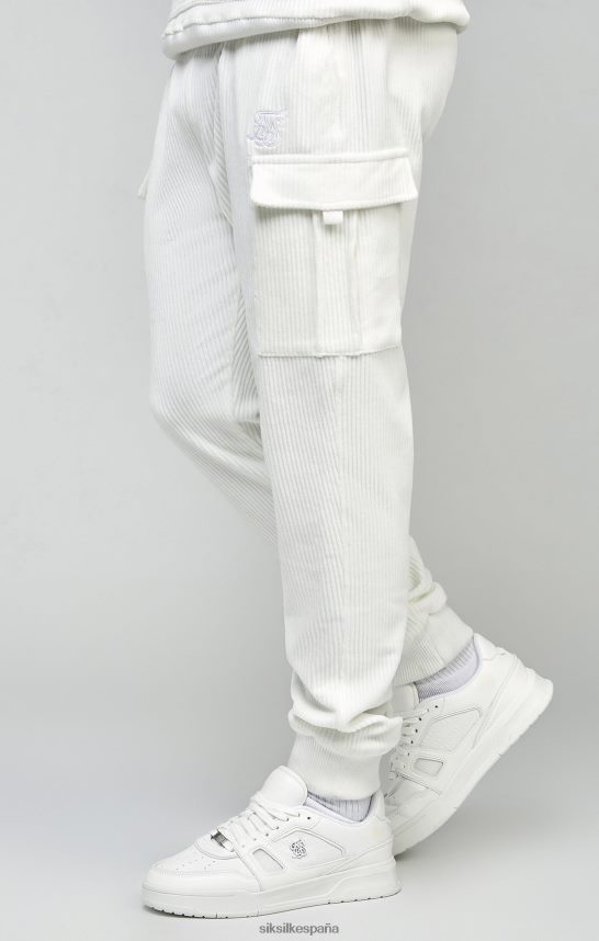 vestir es SikSilk hombres joggers cargo de pana crudo 4NP28R530