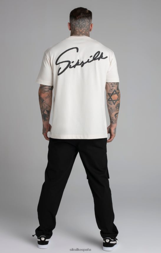 vestir es SikSilk hombres pantalones cargo negros ripstop 4NP28R512