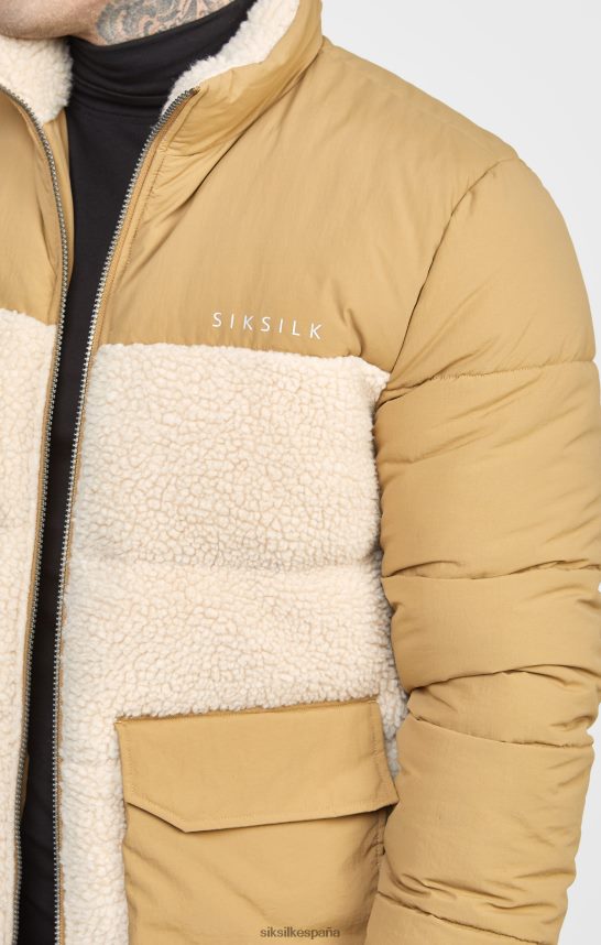 vestir es SikSilk hombres chaqueta de burbujas de piedra 4NP28R474