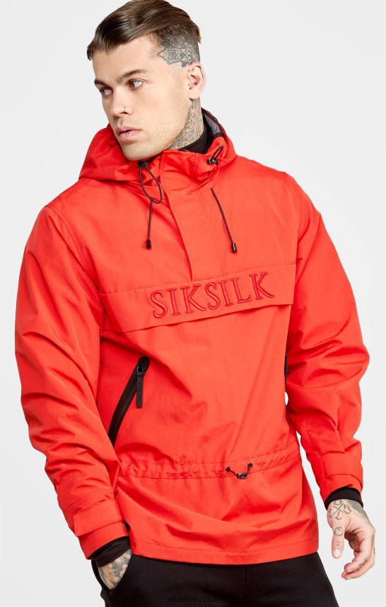 vestir es SikSilk hombres chaqueta roja 4NP28R489
