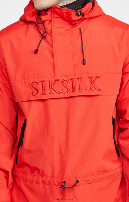 vestir es SikSilk hombres chaqueta roja 4NP28R489