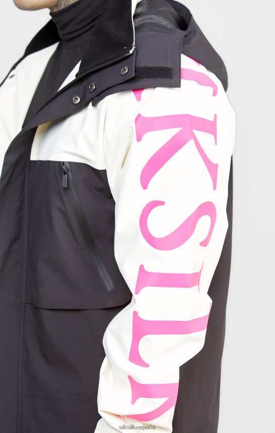 vestir es SikSilk hombres chaqueta técnica crudo 4NP28R482