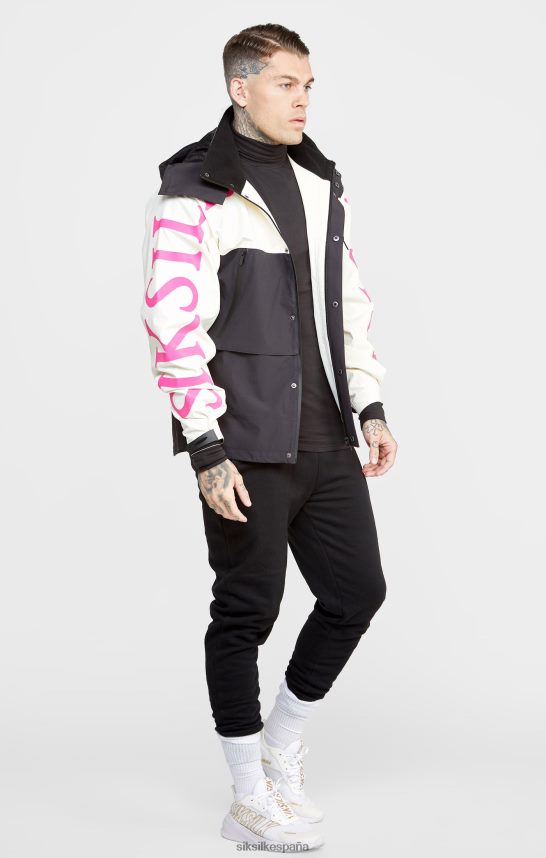 vestir es SikSilk hombres chaqueta técnica crudo 4NP28R482