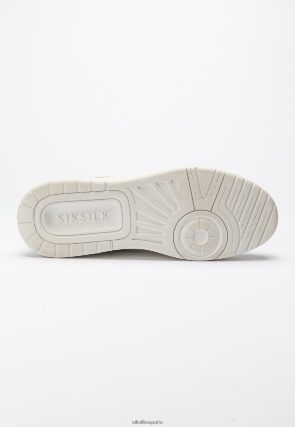 calzado es SikSilk mujer Zapatillas bajas con ribetes blancos y dorados 4NP28R266