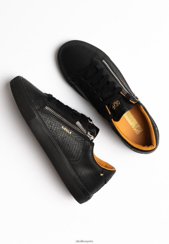 calzado es SikSilk mujer piel de serpiente kirkie negra 4NP28R277