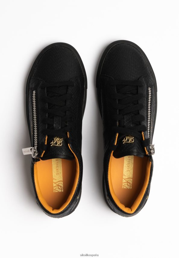 calzado es SikSilk mujer piel de serpiente kirkie negra 4NP28R277