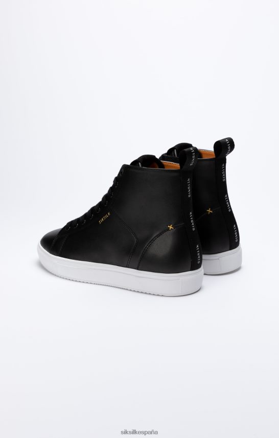 calzado es SikSilk mujer zapatillas altas clásicas negras 4NP28R260