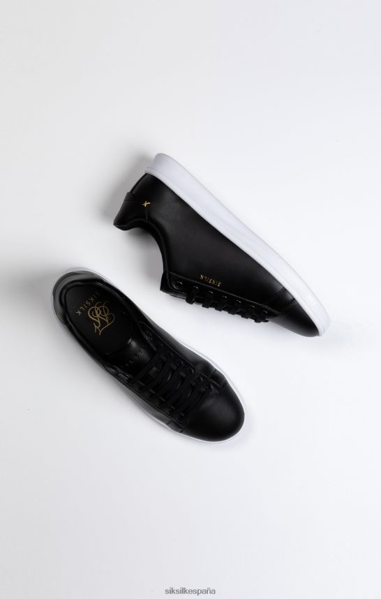 calzado es SikSilk mujer zapatillas casual bajas negras 4NP28R256