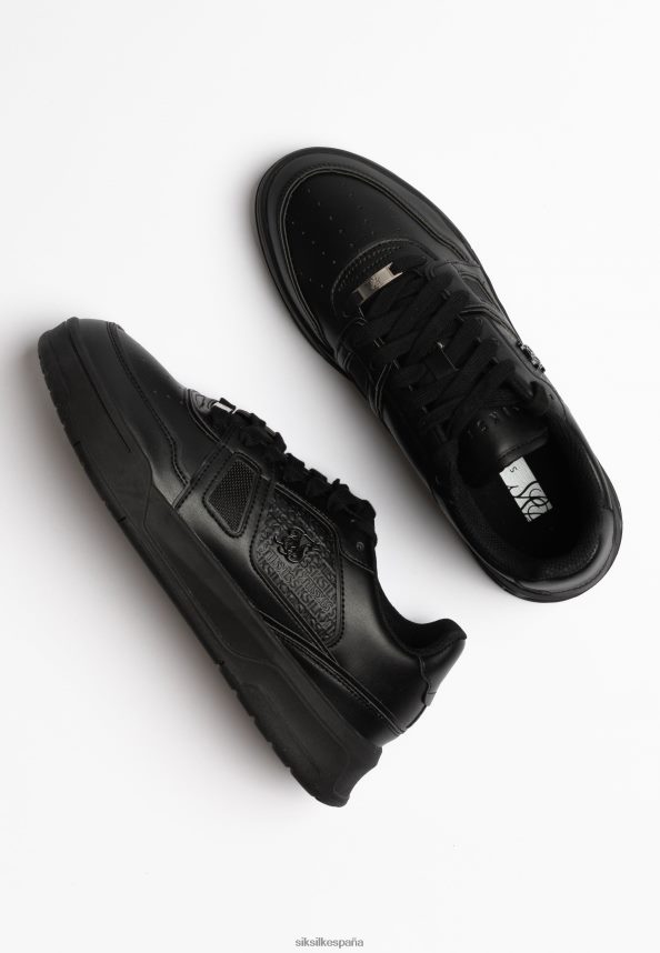 calzado es SikSilk mujer zapatillas negras de corte bajo 4NP28R263