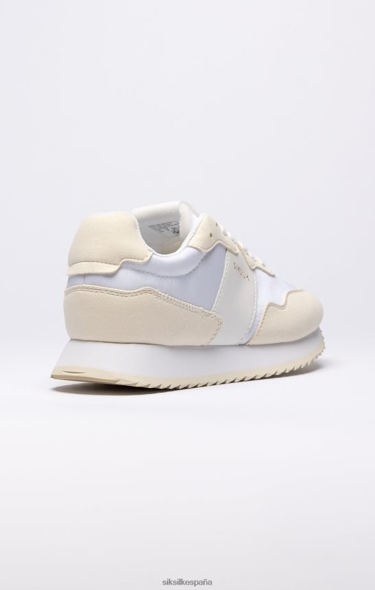 calzado es SikSilk mujer zapatillas retro running blancas 4NP28R276