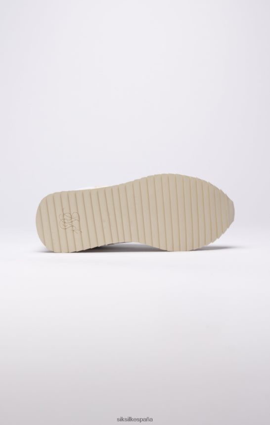 calzado es SikSilk mujer zapatillas retro running blancas 4NP28R276