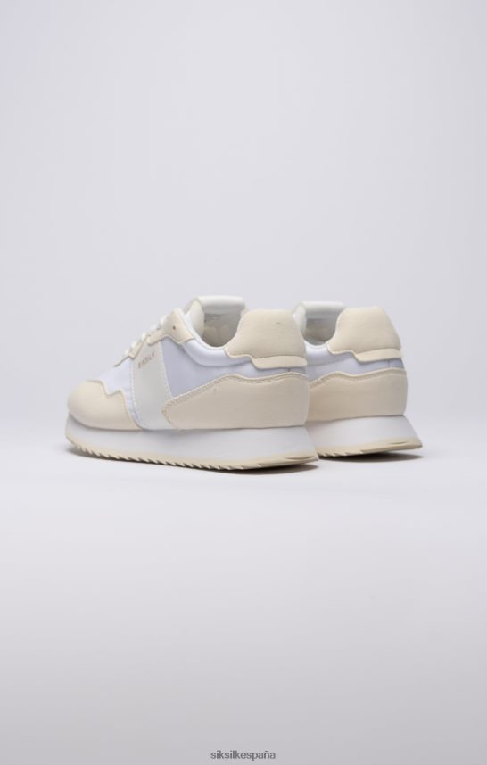 calzado es SikSilk mujer zapatillas retro running blancas 4NP28R276