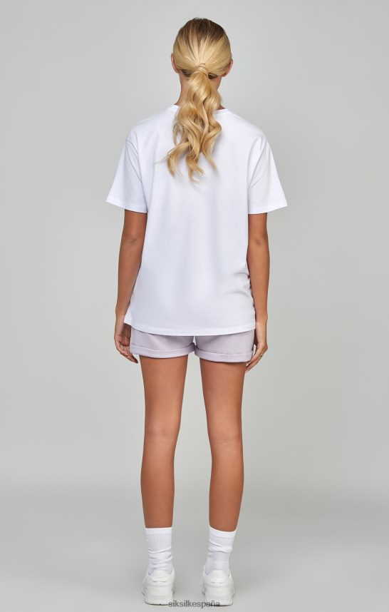 vestir es SikSilk mujer corredor corto morado 4NP28R198