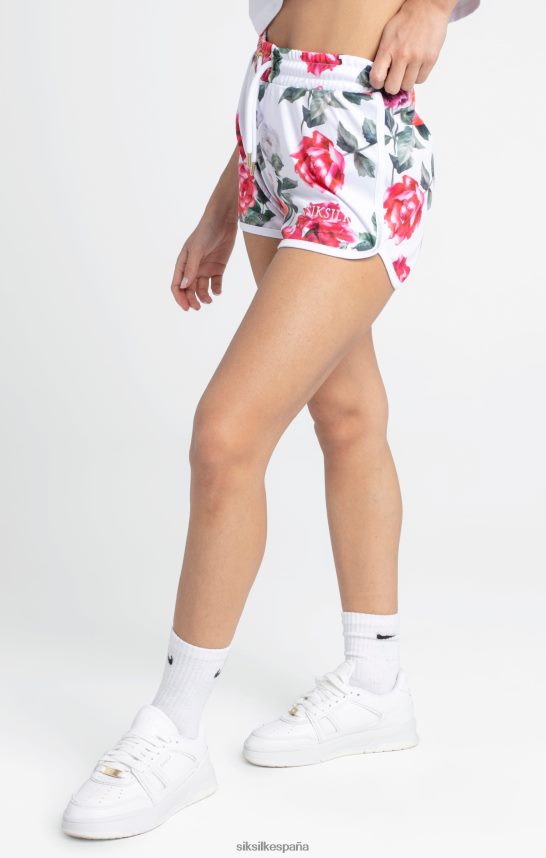 vestir es SikSilk mujer corto floral crudo 4NP28R204