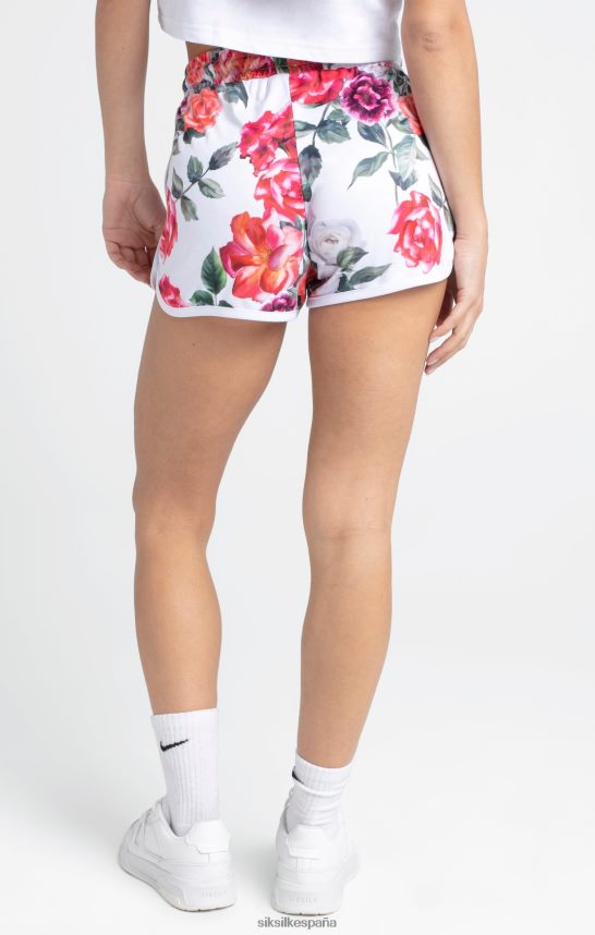 vestir es SikSilk mujer corto floral crudo 4NP28R204