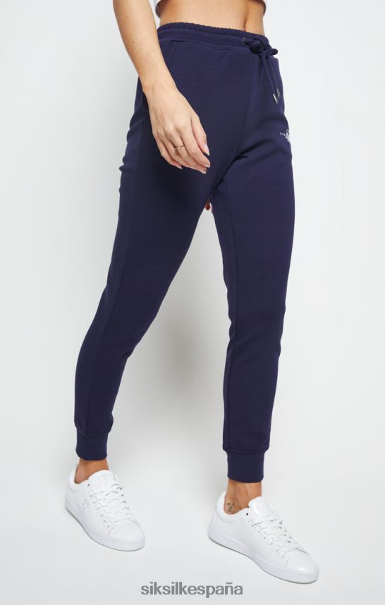 vestir es SikSilk mujer jogger esencial azul marino 4NP28R165