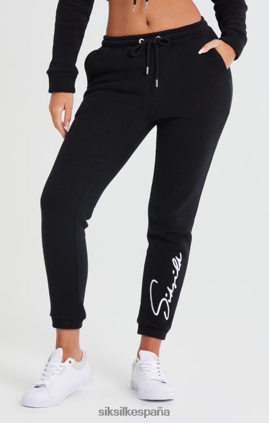 vestir es SikSilk mujer jogger esencial - negro 4NP28R166