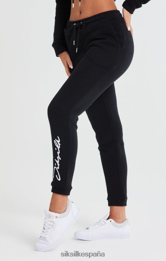 vestir es SikSilk mujer jogger esencial - negro 4NP28R166