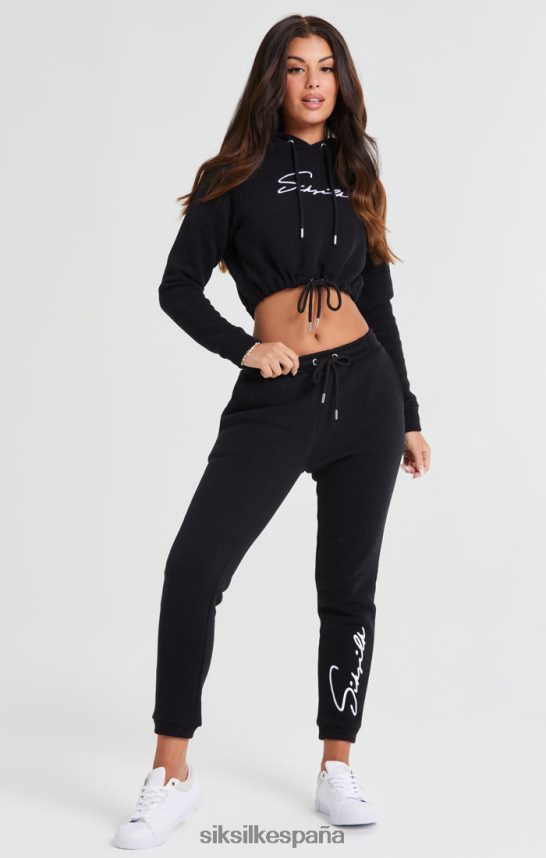 vestir es SikSilk mujer jogger esencial - negro 4NP28R166