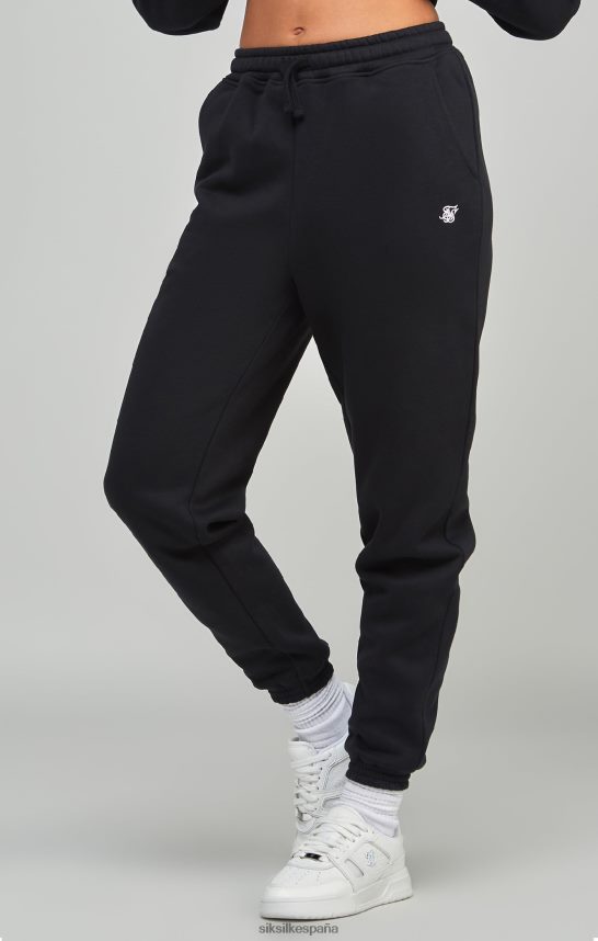 vestir es SikSilk mujer jogger esencial negro 4NP28R177