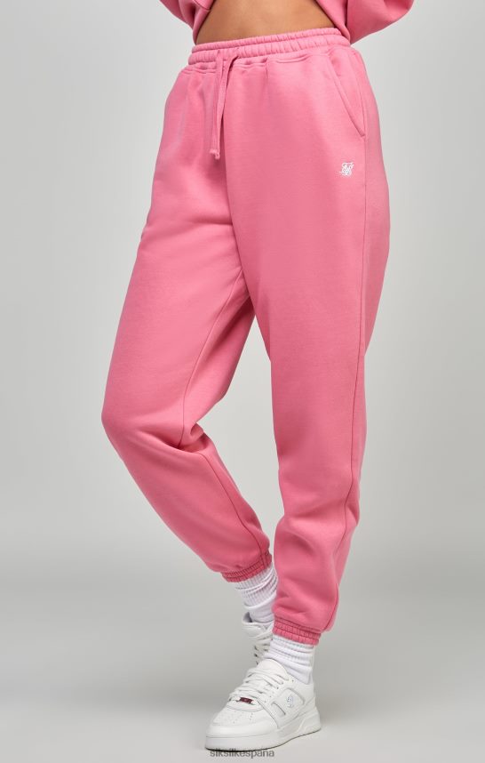 vestir es SikSilk mujer jogger esencial rosa 4NP28R175