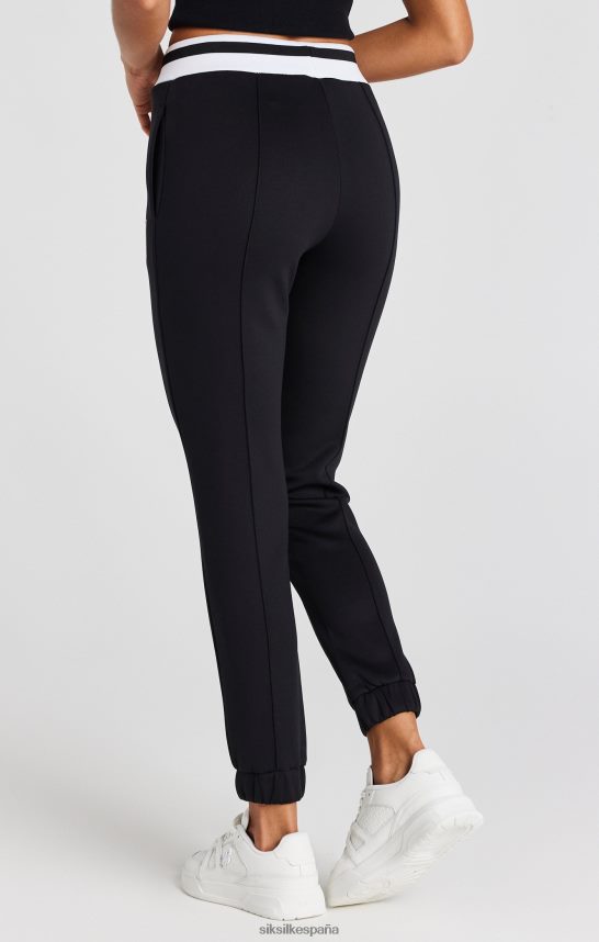 vestir es SikSilk mujer pantalón de baloncesto negro 4NP28R168