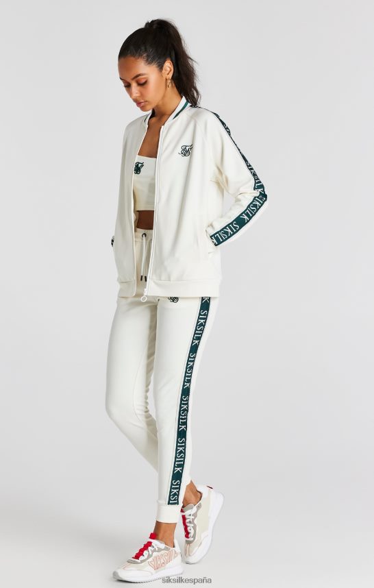 vestir es SikSilk mujer pantalón de chándal con cinta color crudo 4NP28R161