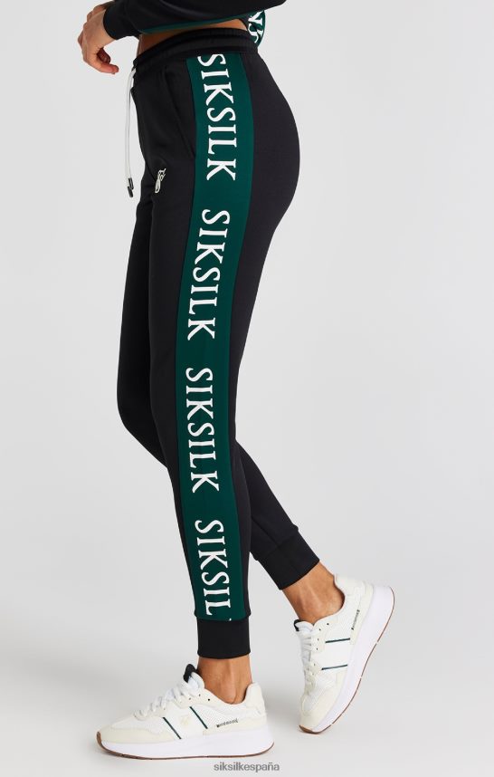vestir es SikSilk mujer pantalón de chándal negro 4NP28R156