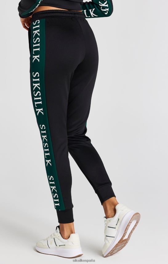 vestir es SikSilk mujer pantalón de chándal negro 4NP28R156