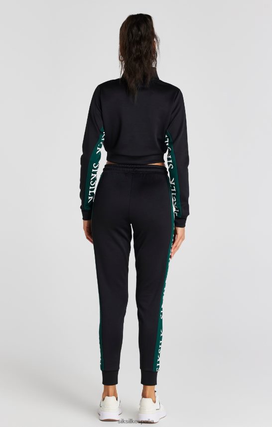 vestir es SikSilk mujer pantalón de chándal negro 4NP28R156