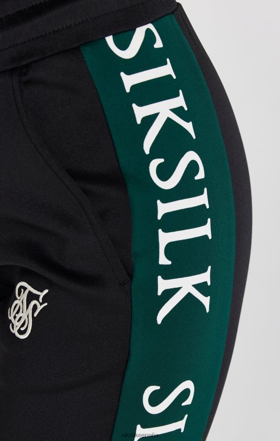 vestir es SikSilk mujer pantalón de chándal negro 4NP28R156