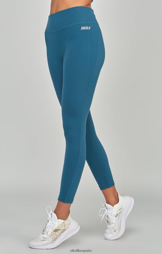 vestir es SikSilk mujer legging deportivo esencial verde azulado 4NP28R172