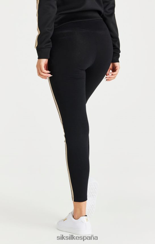 vestir es SikSilk mujer legging negro de cintura alta 4NP28R173