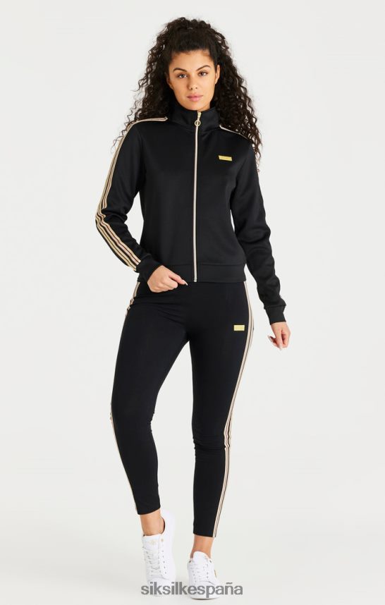 vestir es SikSilk mujer legging negro de cintura alta 4NP28R173