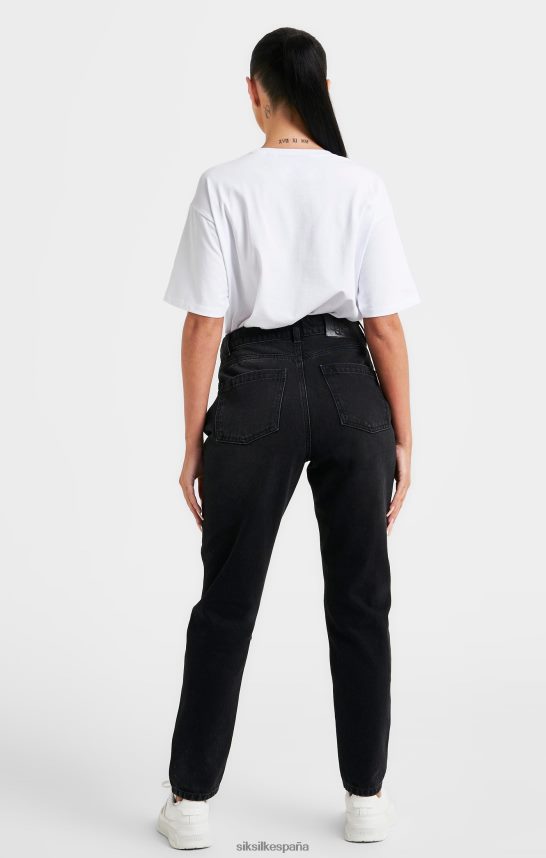 vestir es SikSilk mujer camiseta novio blanca bordada 4NP28R69